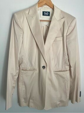 Dolce & Gabbana D&G sateen blazer size 10 (IT 46)